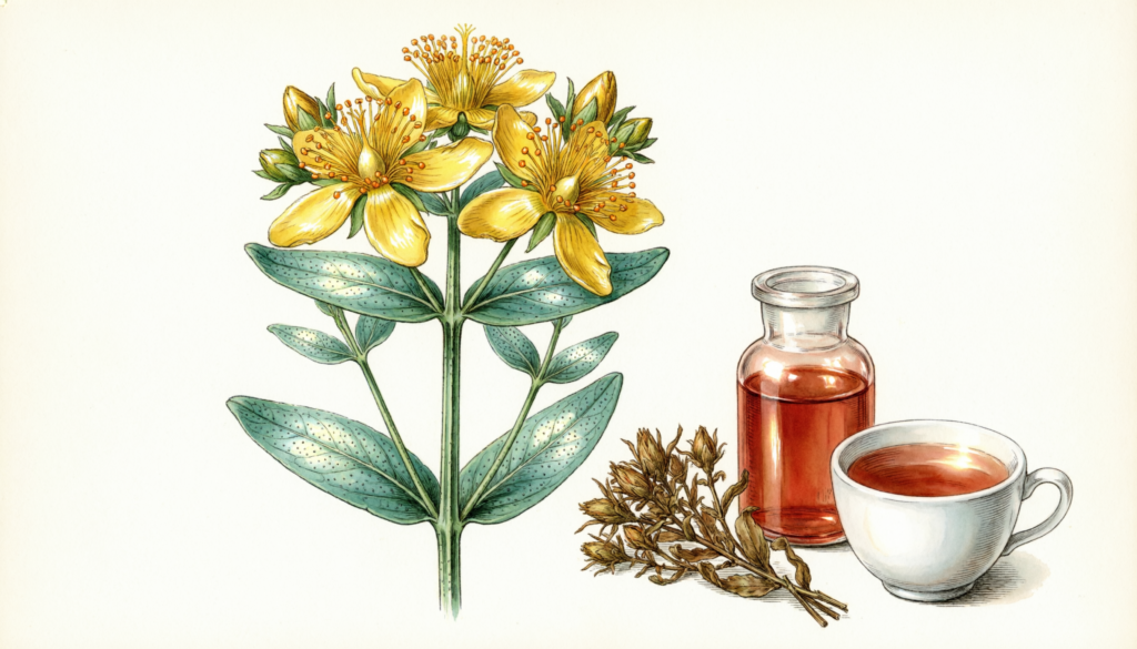 Зверобой продырявленный (Hypericum perforatum): клинико-фармакологический обзор