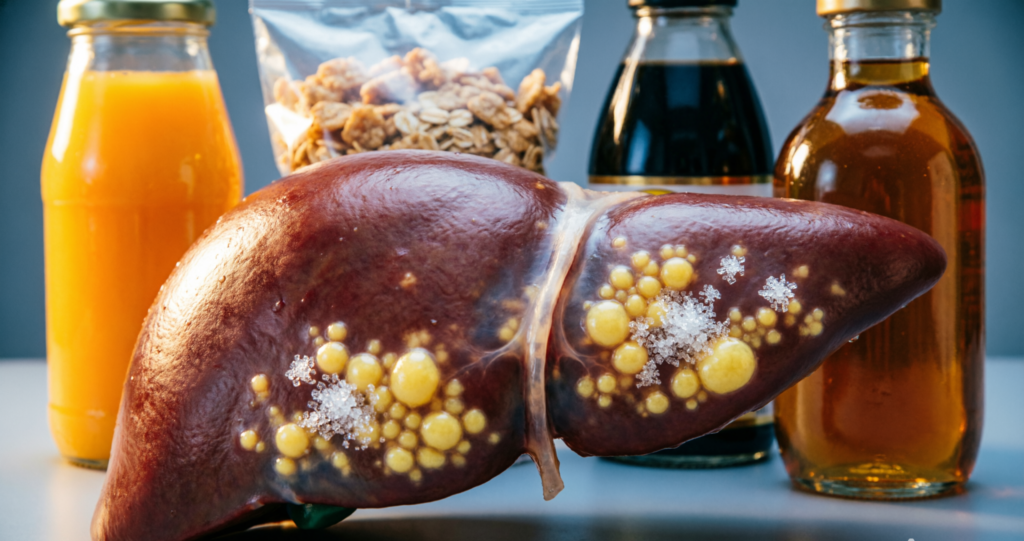 Враг №1 печени: скрытый сахар в «здоровых» продуктах